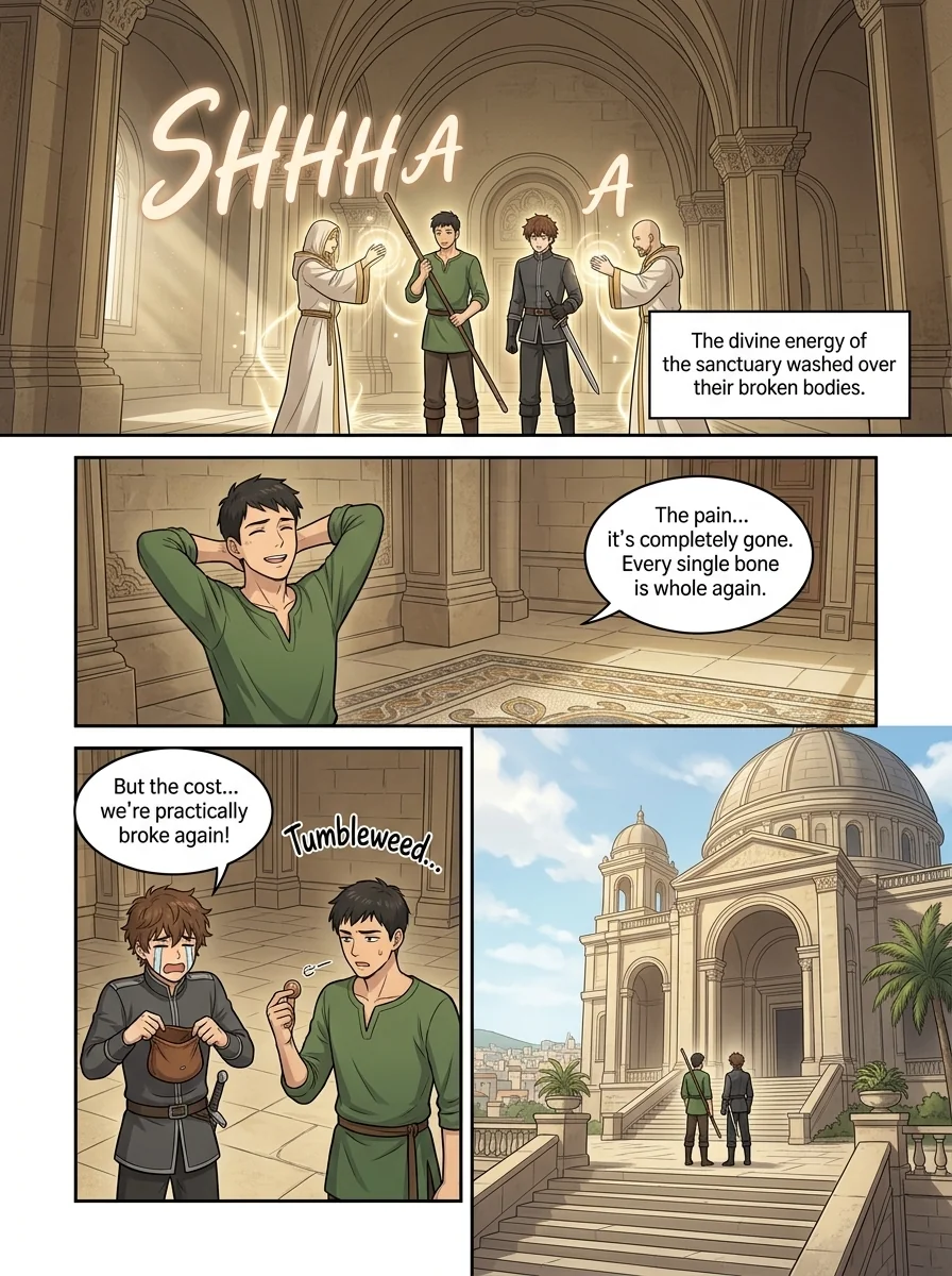 One Man's Will Chapter 4 Page 54 - AI Generated Manga
