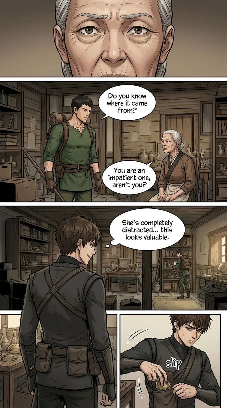 One Man's Will Chapter 4 Page 5 - AI Generated Manga