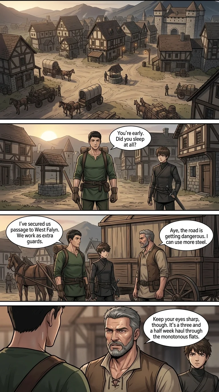 One Man's Will Chapter 4 Page 8 - AI Generated Manga