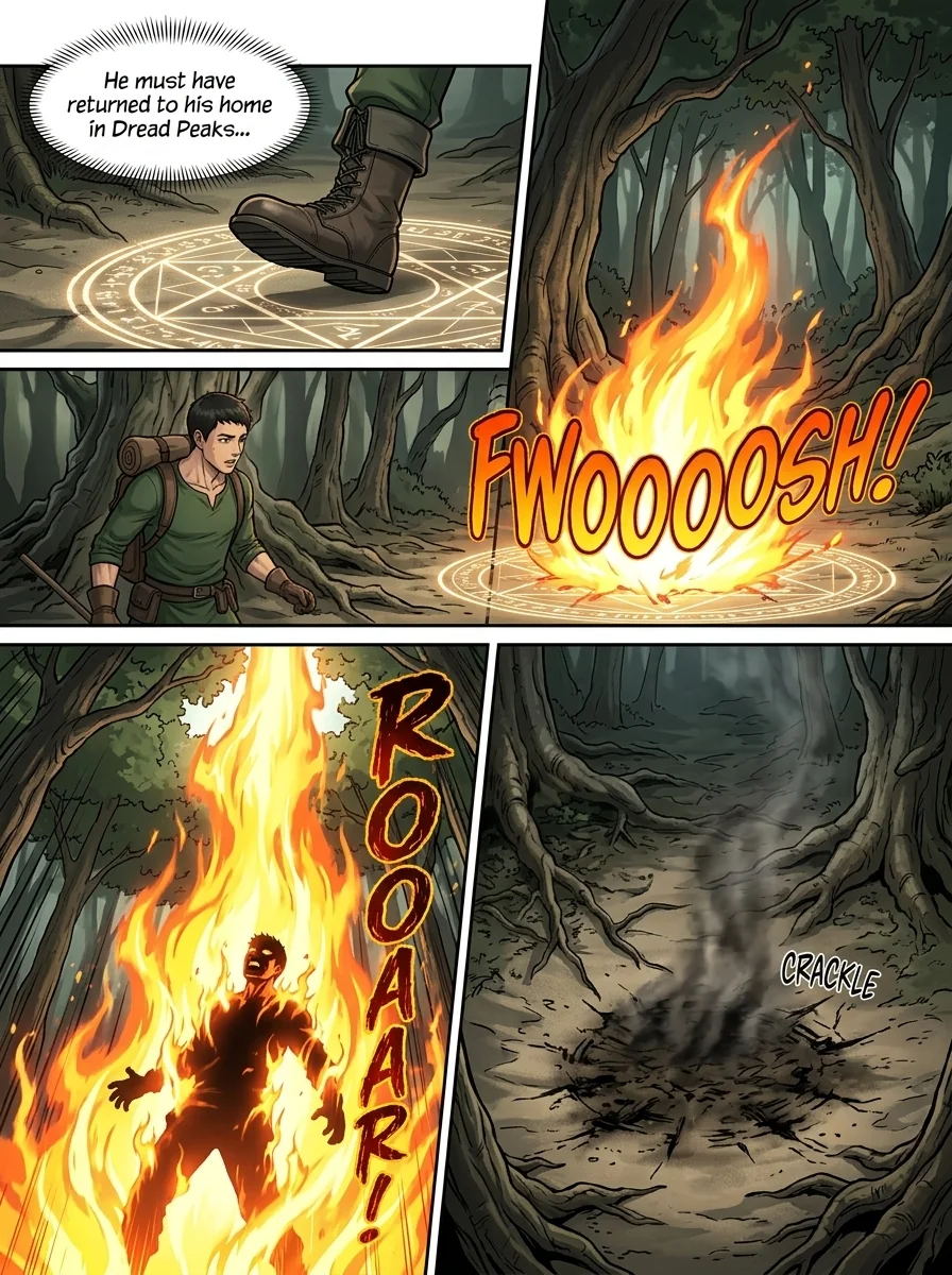 One Man's Will Chapter 5 Page 2 - AI Generated Manga