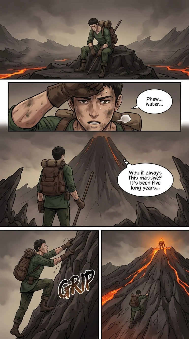 One Man's Will Chapter 5 Page 8 - AI Generated Manga