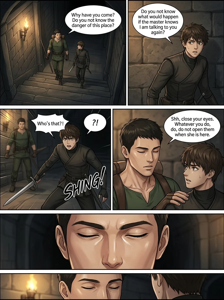 One Man's Will Chapter 6 Page 12 - AI Generated Manga