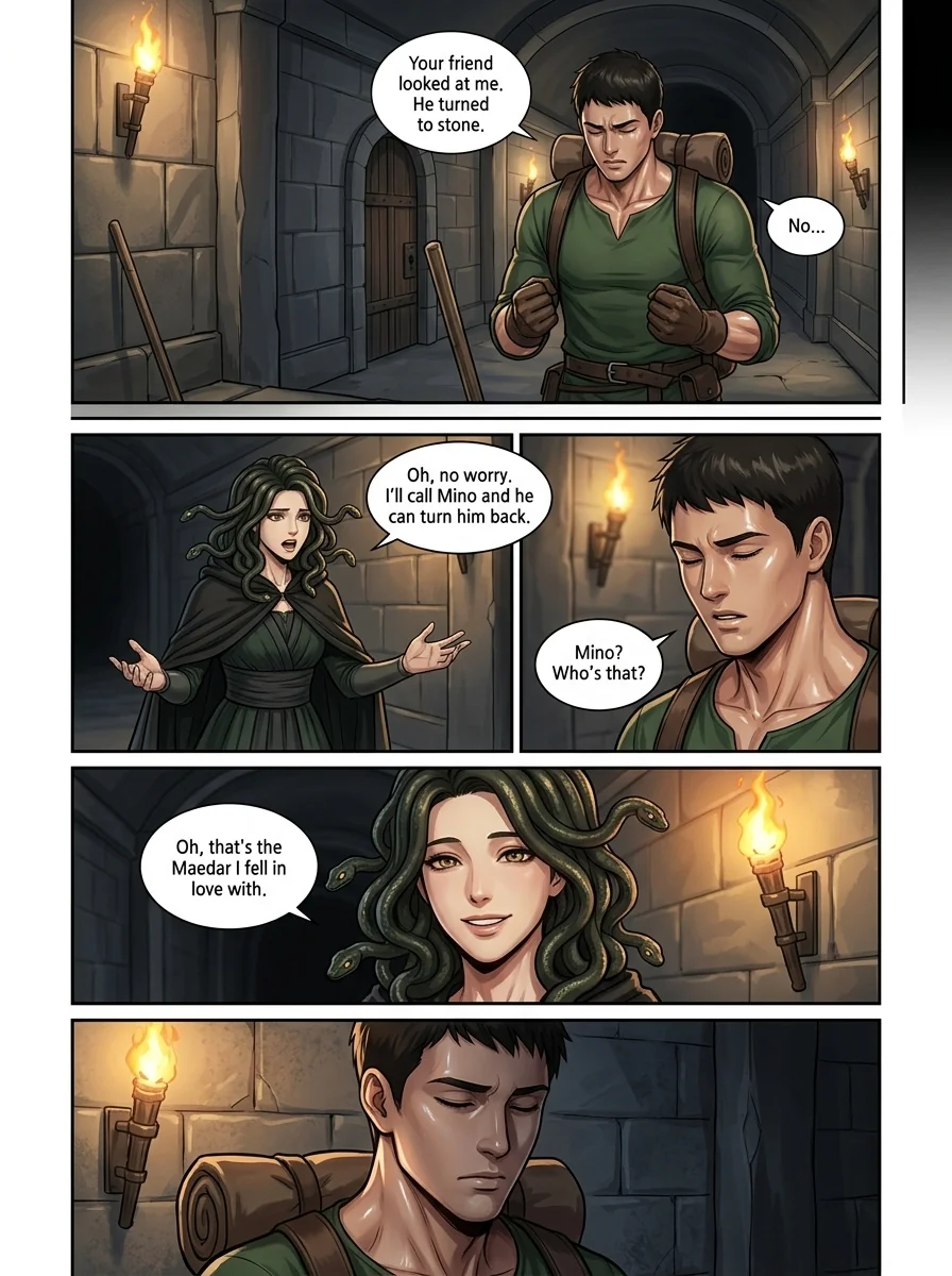 One Man's Will Chapter 6 Page 17 - AI Generated Manga