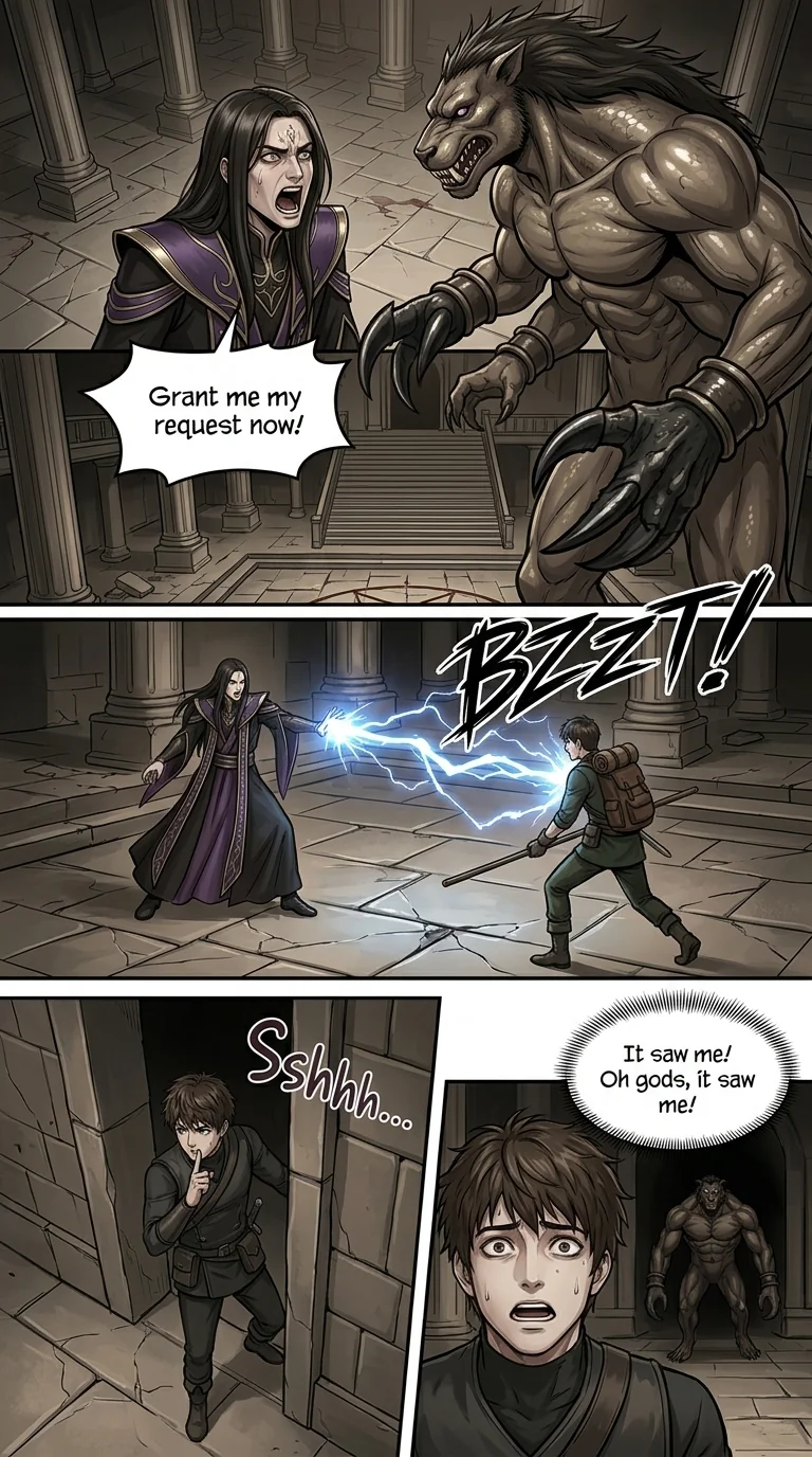 One Man's Will Chapter 6 Page 21 - AI Generated Manga