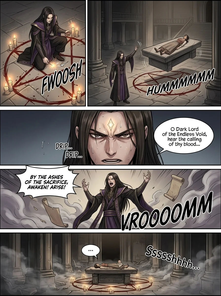 One Man's Will Chapter 6 Page 2 - AI Generated Manga