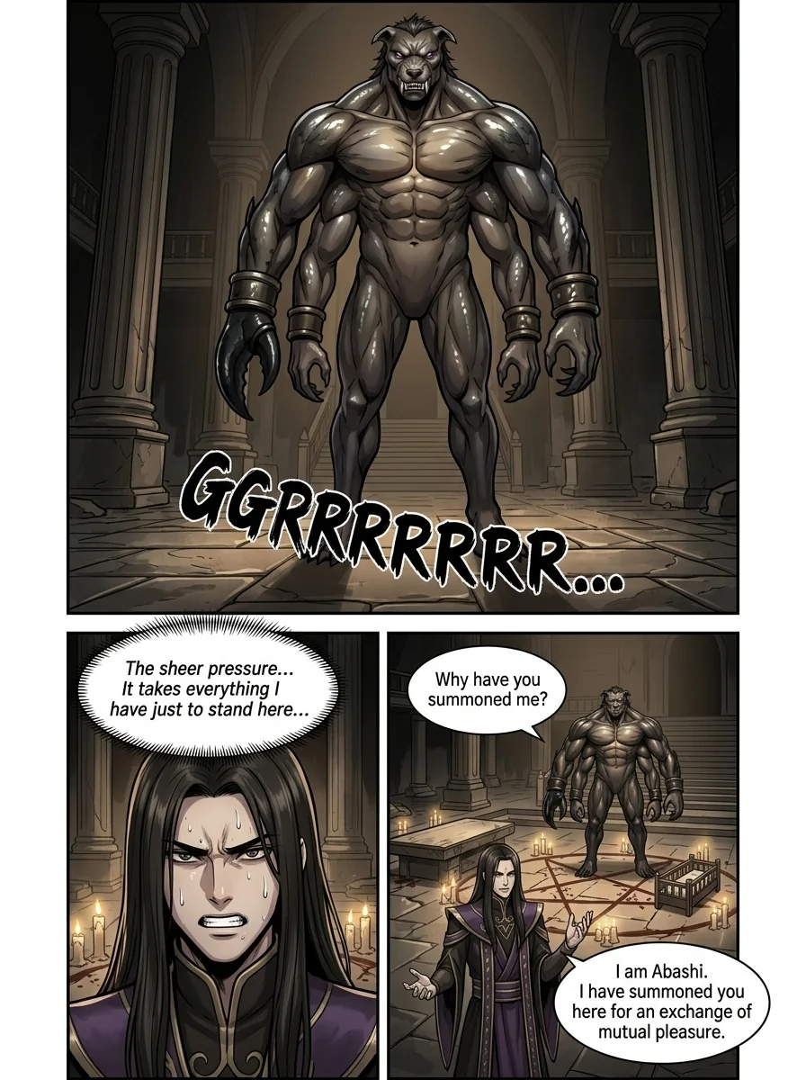 One Man's Will Chapter 6 Page 4 - AI Generated Manga