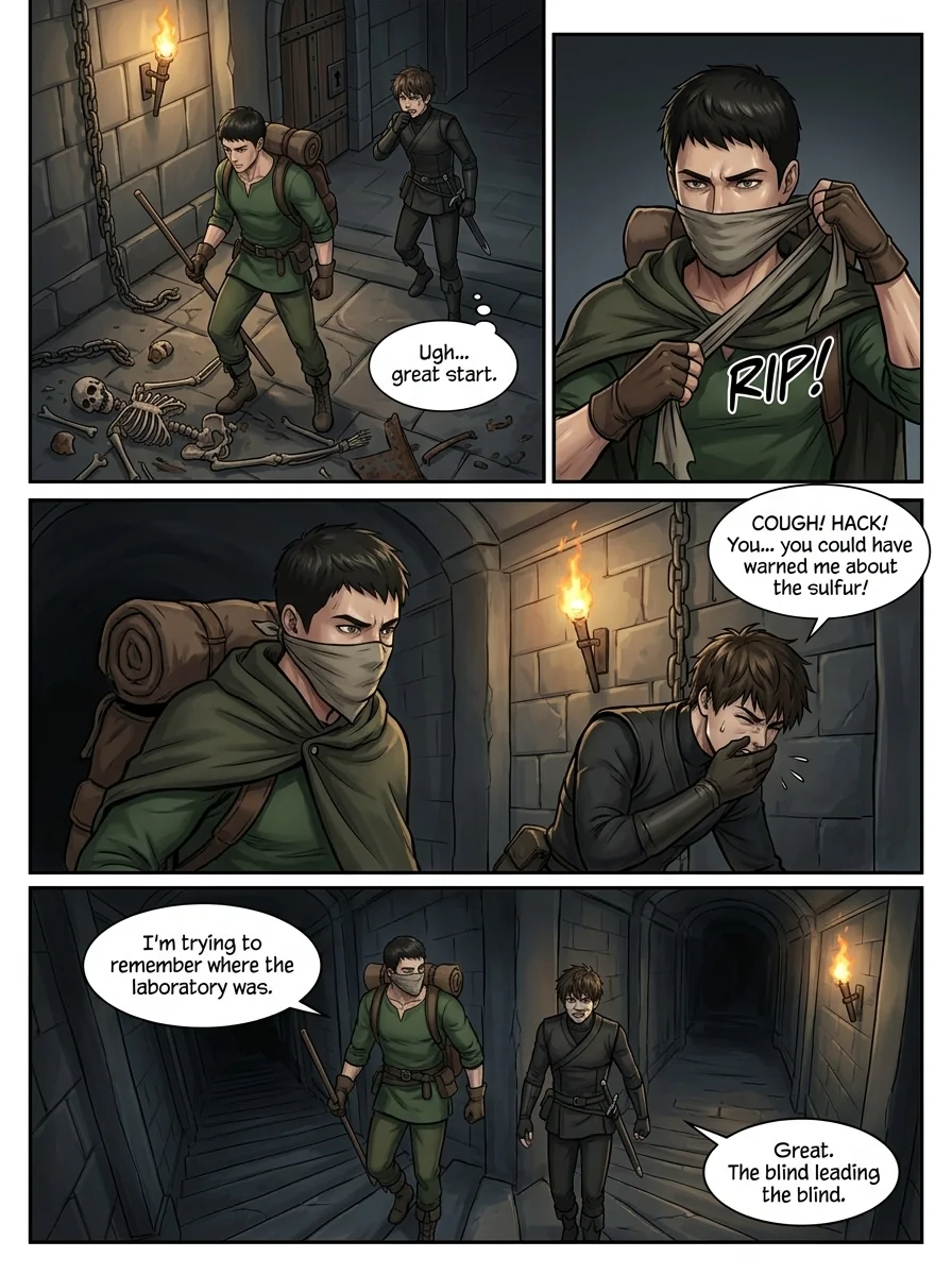 One Man's Will Chapter 6 Page 8 - AI Generated Manga