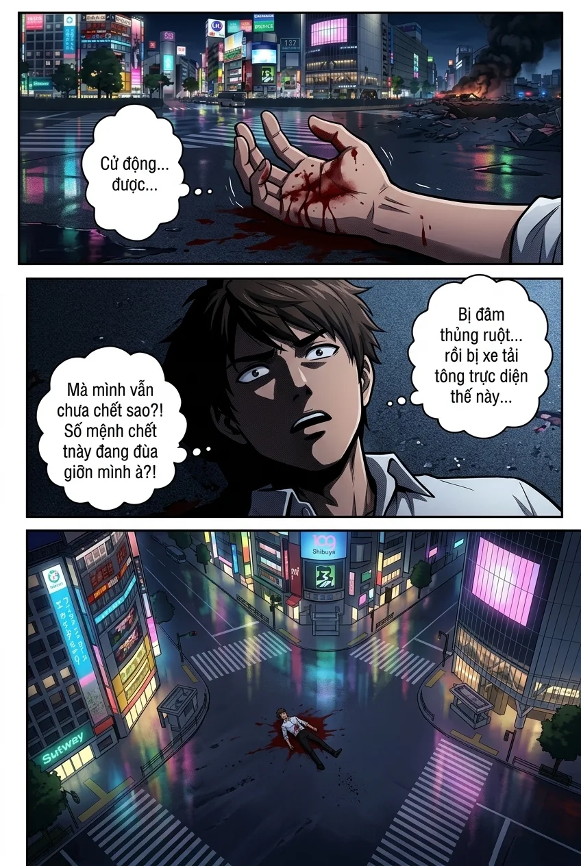 Xuyên Không Hệ thống RPG  Chapter 1 Page 13 - AI Generated Manga