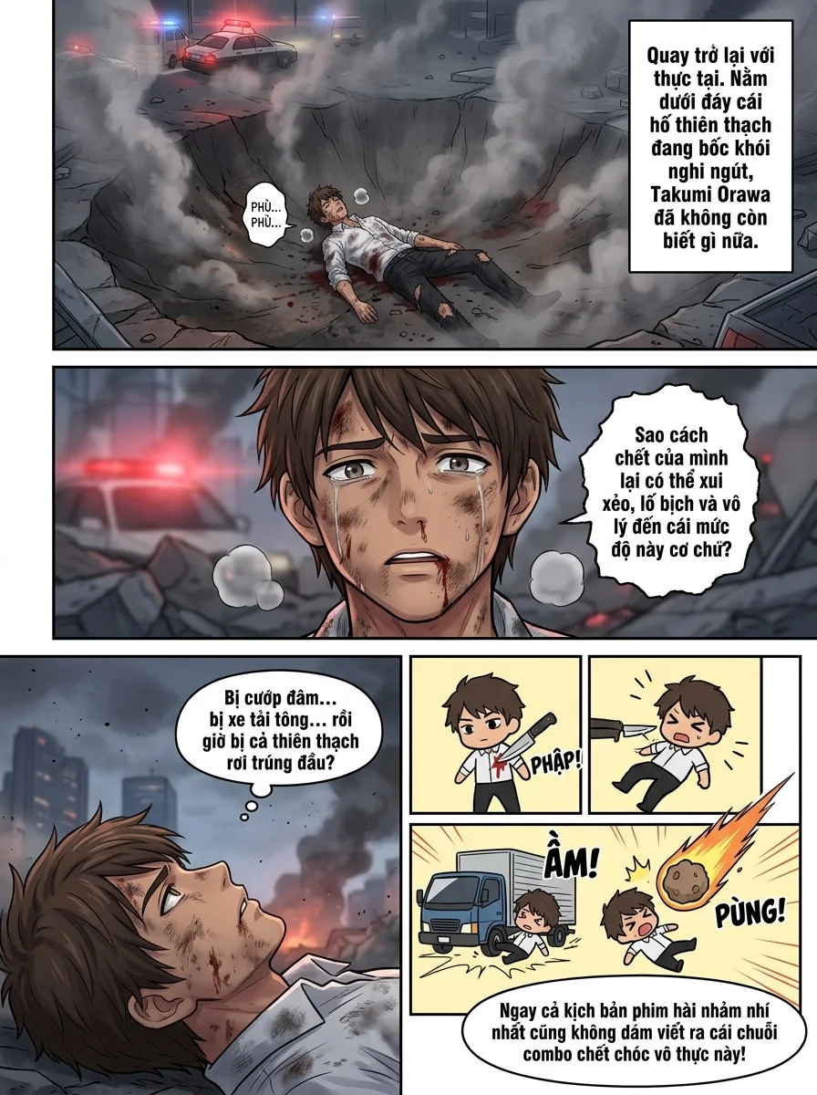 Xuyên Không Hệ thống RPG  Chapter 1 Page 16 - AI Generated Manga