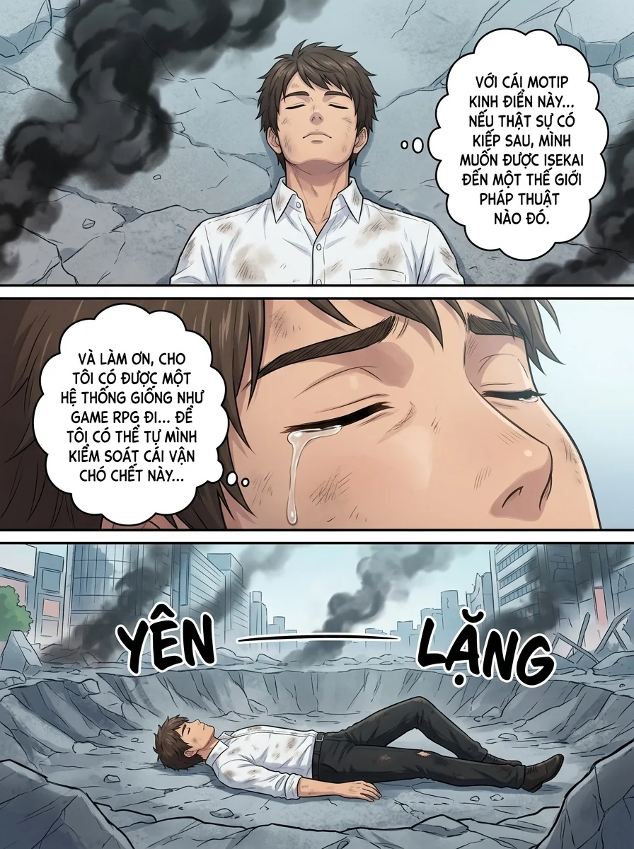 Xuyên Không Hệ thống RPG  Chapter 1 Page 17 - AI Generated Manga