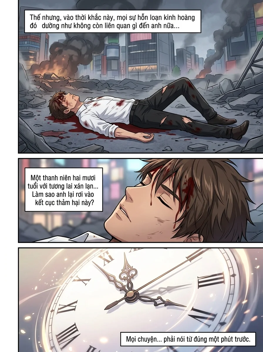 Xuyên Không Hệ thống RPG  Chapter 1 Page 2 - AI Generated Manga