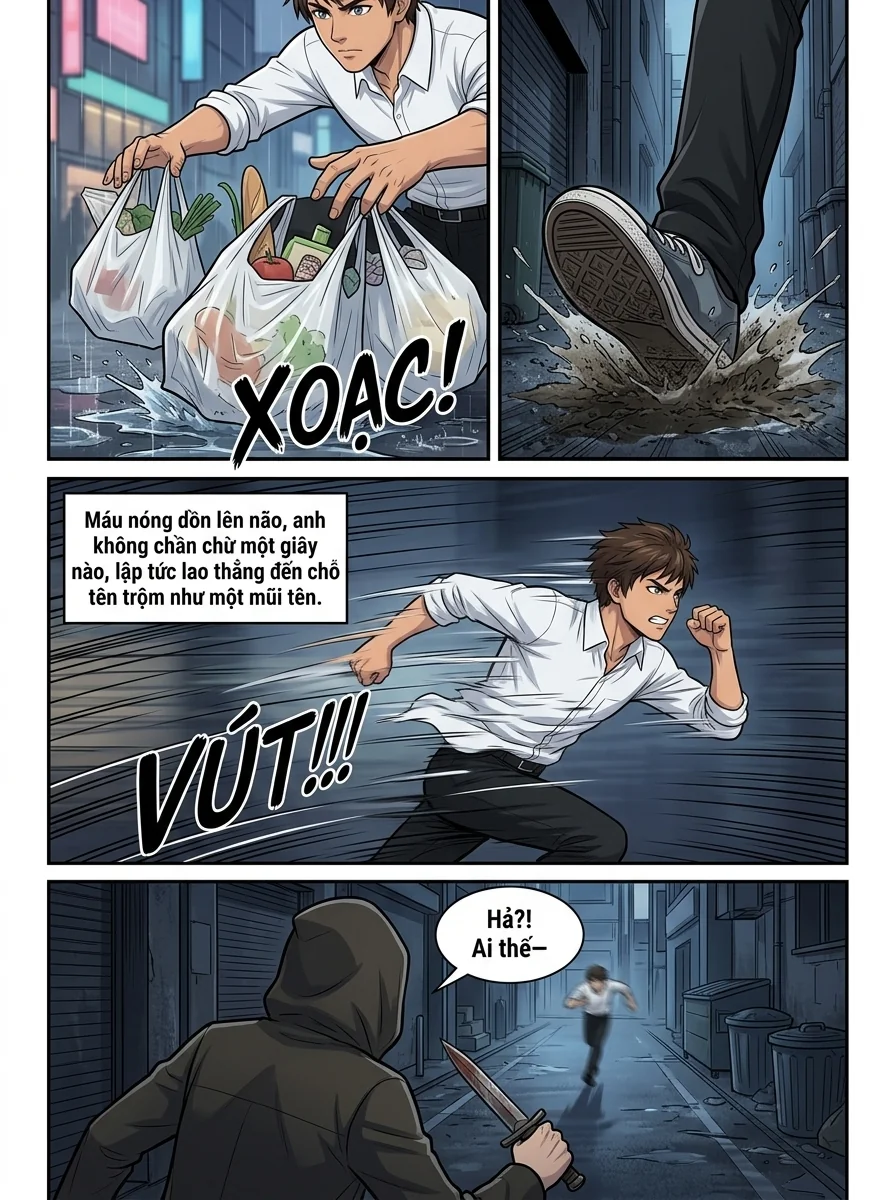 Xuyên Không Hệ thống RPG  Chapter 1 Page 5 - AI Generated Manga