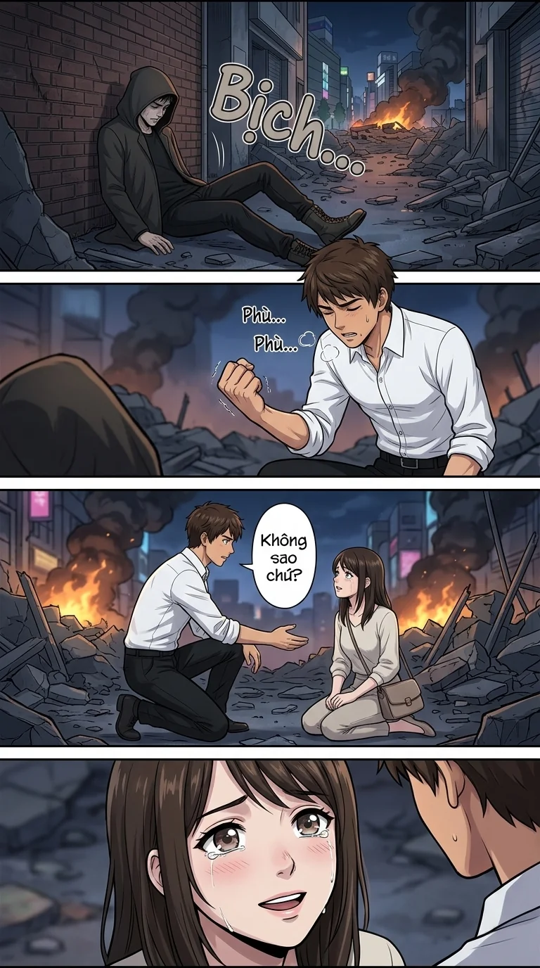 Xuyên Không Hệ thống RPG  Chapter 1 Page 7 - AI Generated Manga