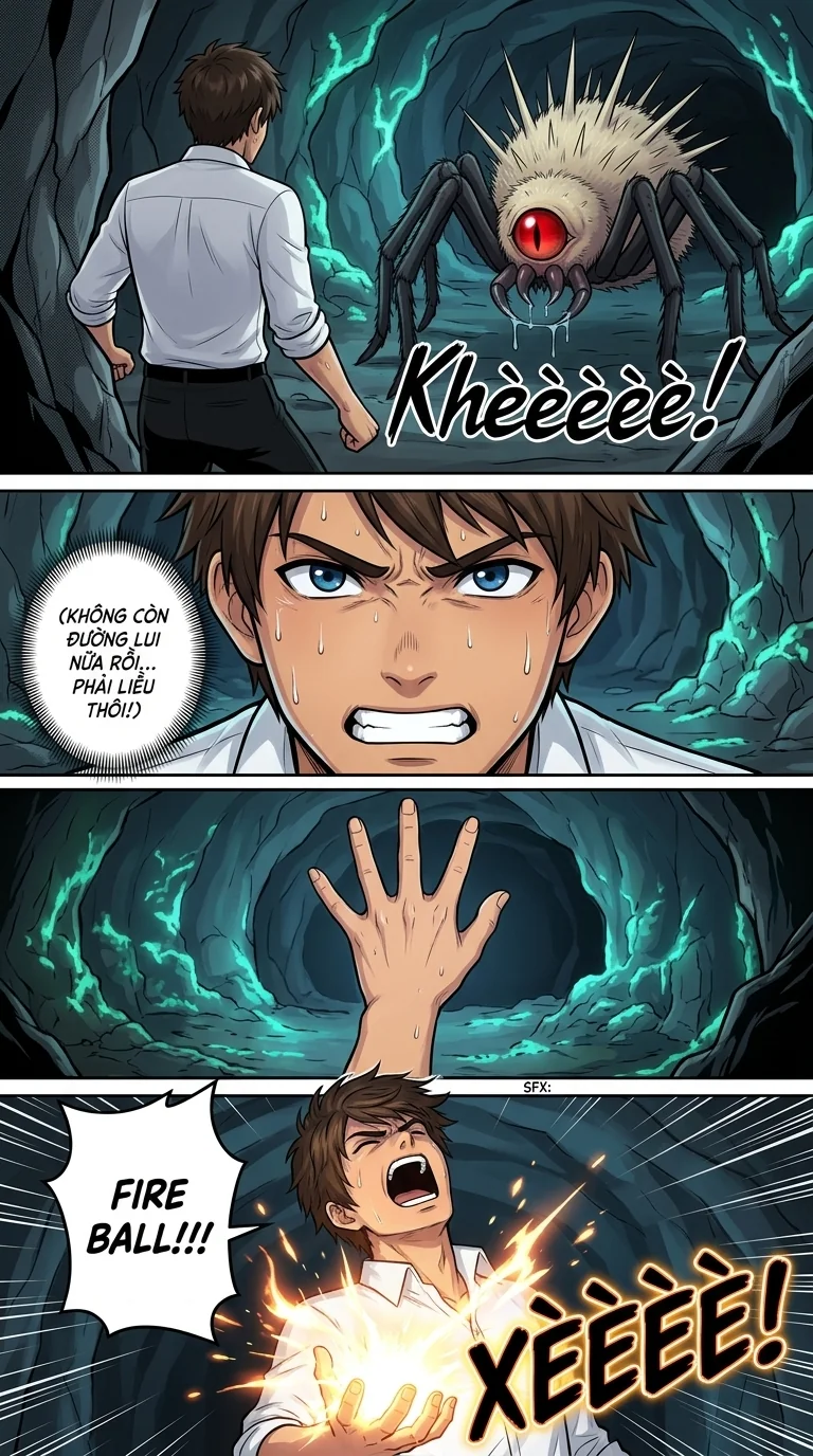 Xuyên Không Hệ thống RPG  Chapter 2 Page 12 - AI Generated Manga