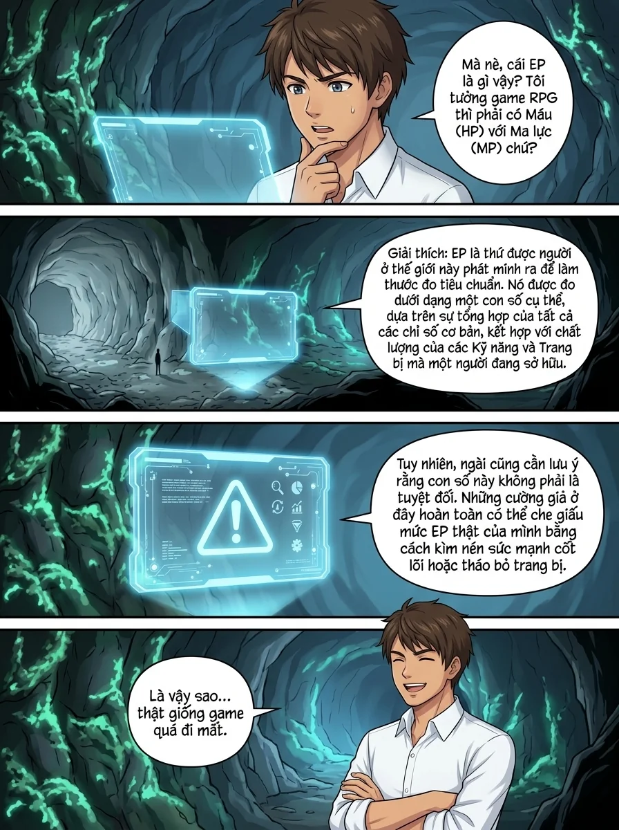 Xuyên Không Hệ thống RPG  Chapter 2 Page 8 - AI Generated Manga
