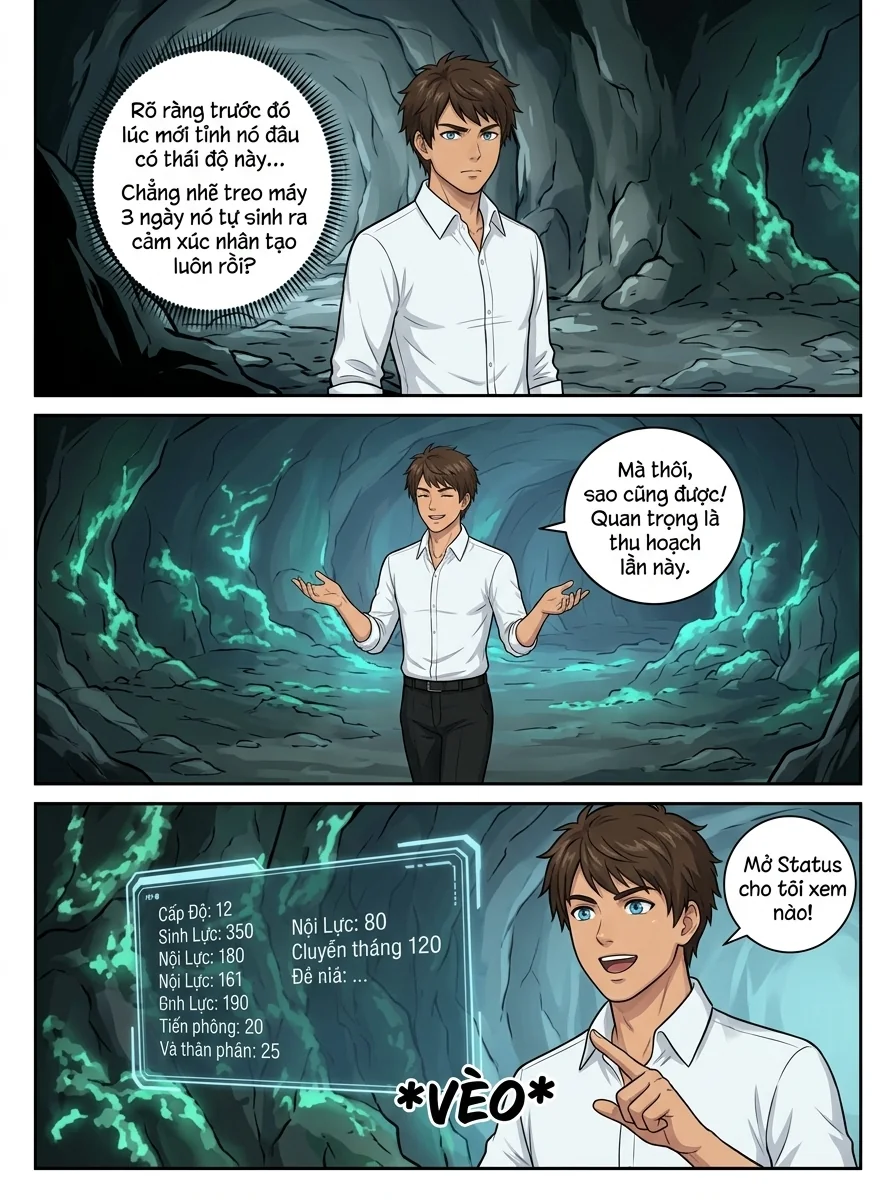 Xuyên Không Hệ thống RPG  Chapter 3 Page 24 - AI Generated Manga