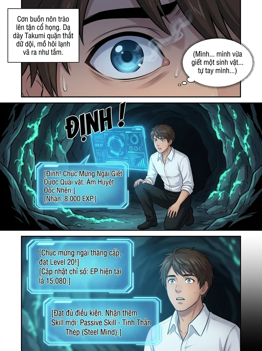 Xuyên Không Hệ thống RPG  Chapter 3 Page 2 - AI Generated Manga