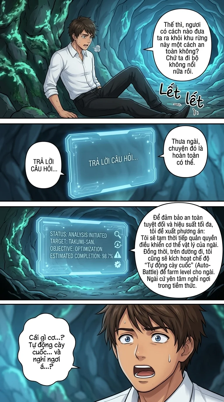 Xuyên Không Hệ thống RPG  Chapter 3 Page 8 - AI Generated Manga