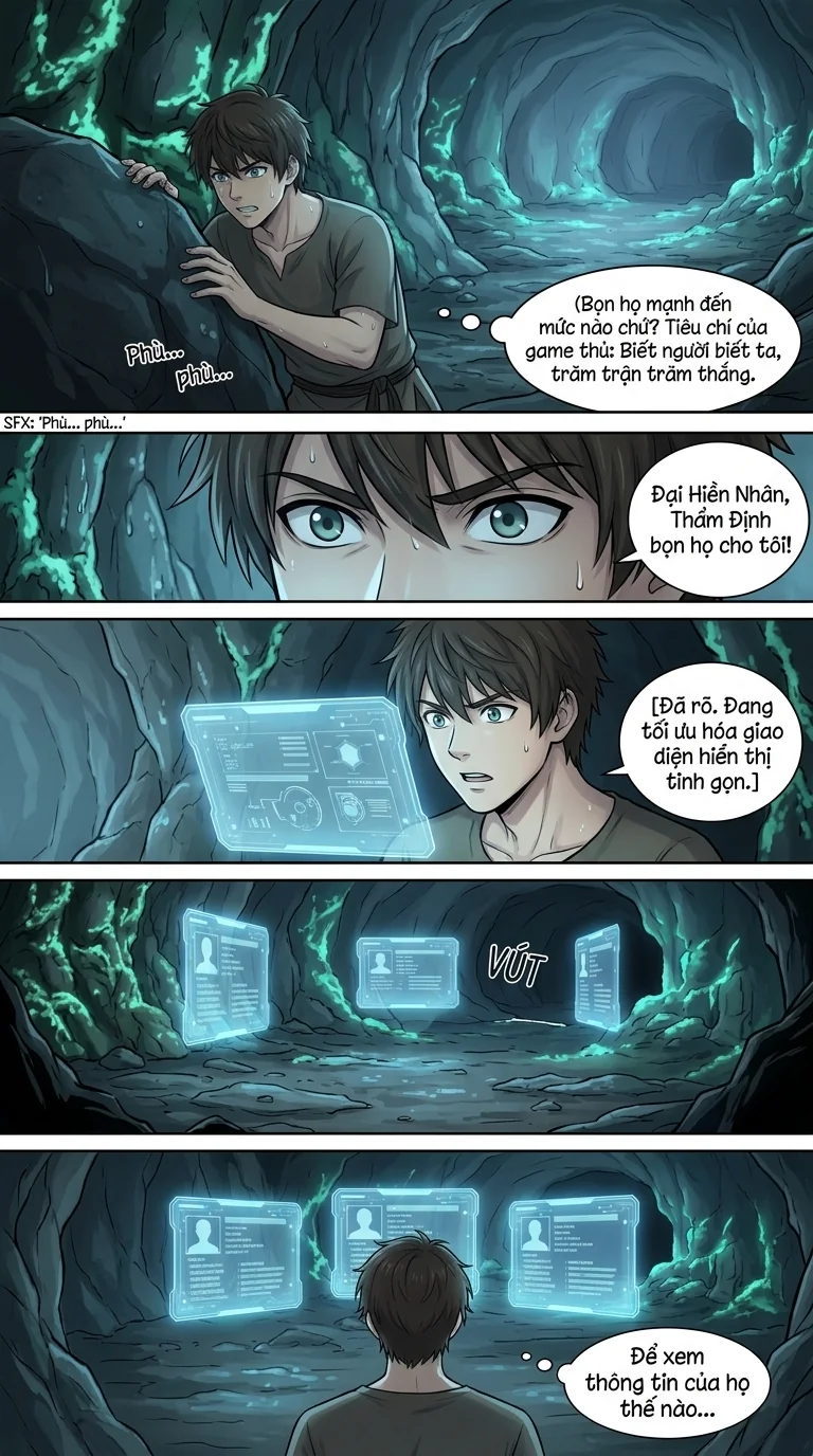 Xuyên Không Hệ thống RPG  Chapter 4 Page 6 - AI Generated Manga
