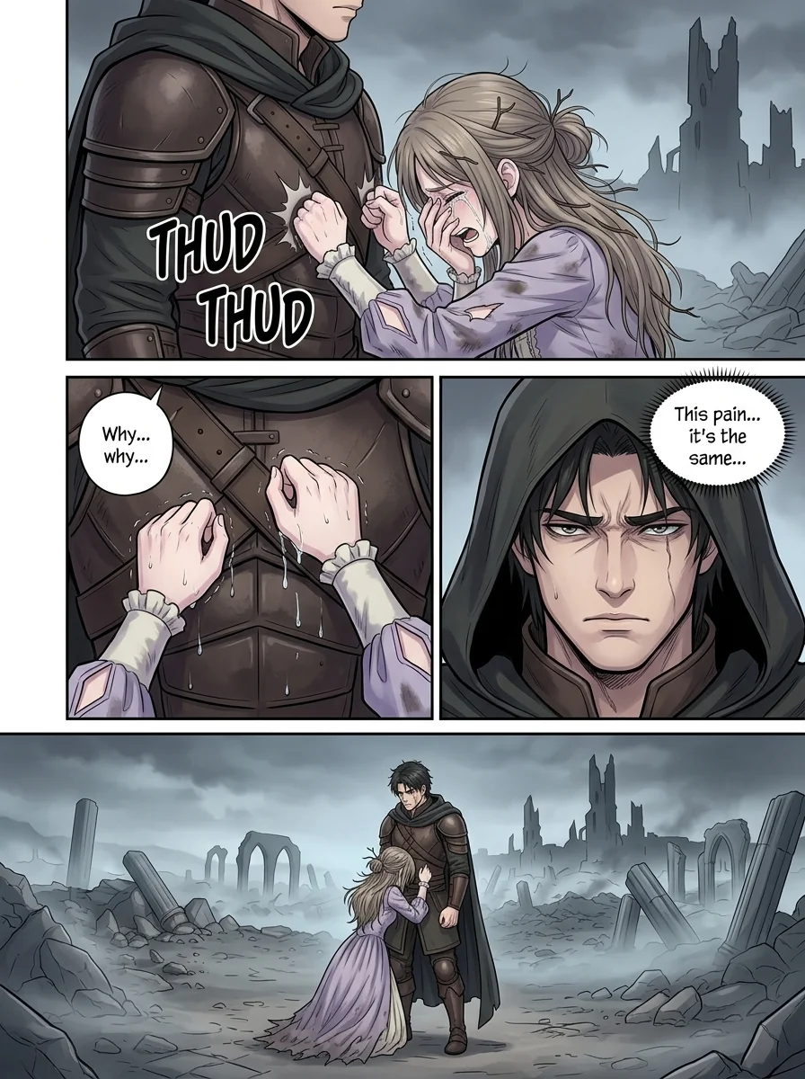 The flame that remembers her Chapter 1 Page 20 - AI Generated Manga