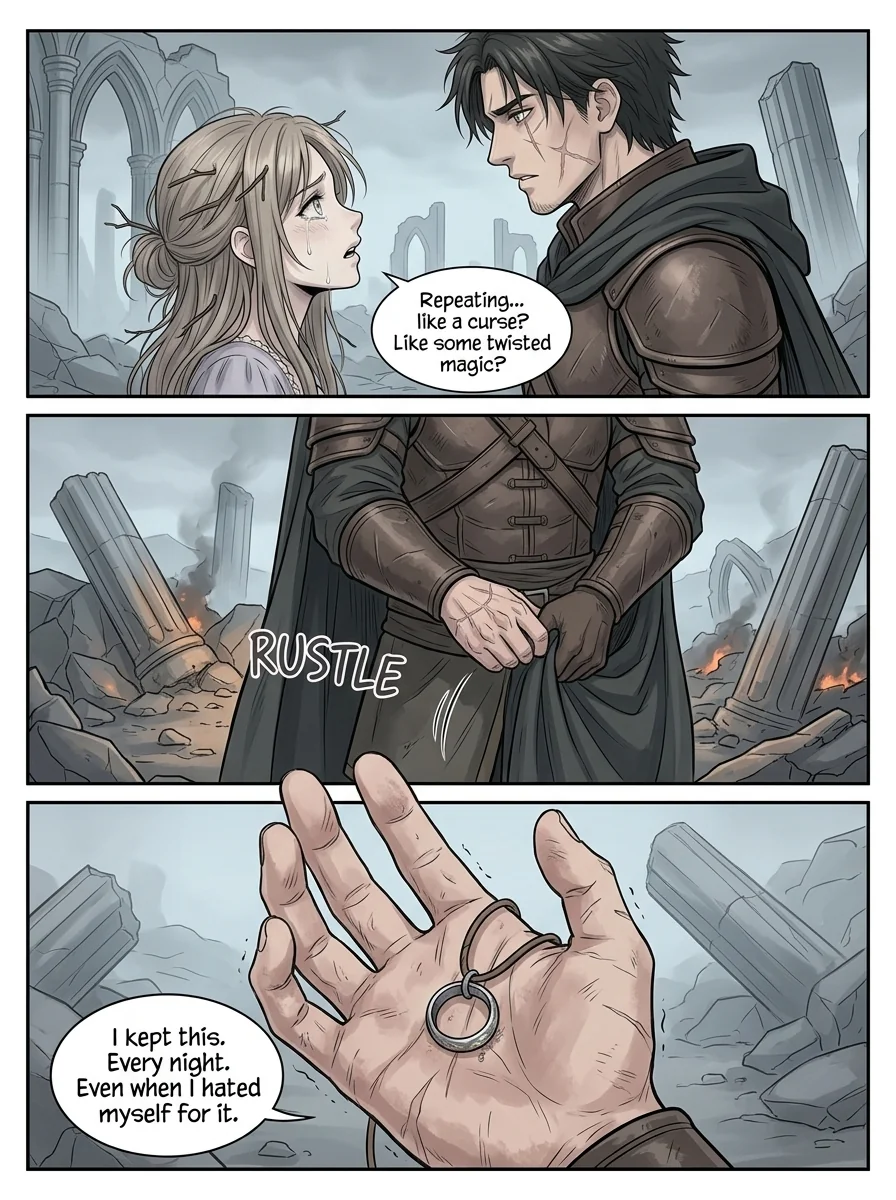 The flame that remembers her Chapter 1 Page 22 - AI Generated Manga
