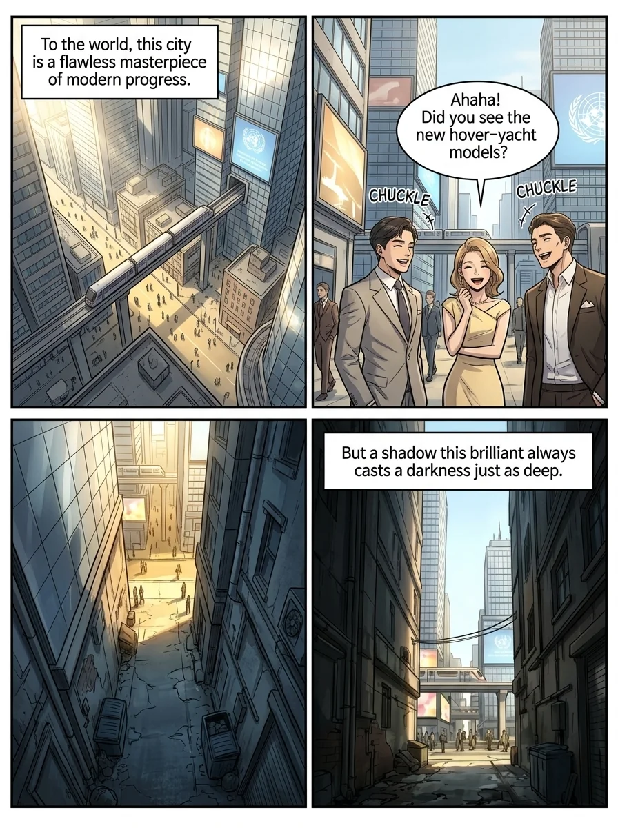 Clash of wills Chapter 1 Page 2 - AI Generated Manga