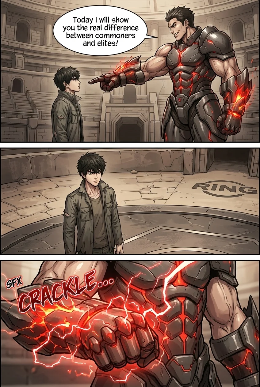 Clash of wills Chapter 10 Page 10 - AI Generated Manga