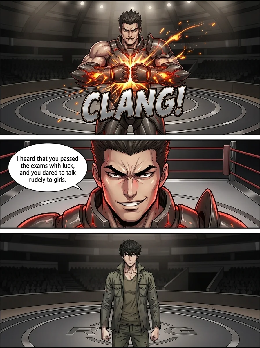 Clash of wills Chapter 10 Page 9 - AI Generated Manga