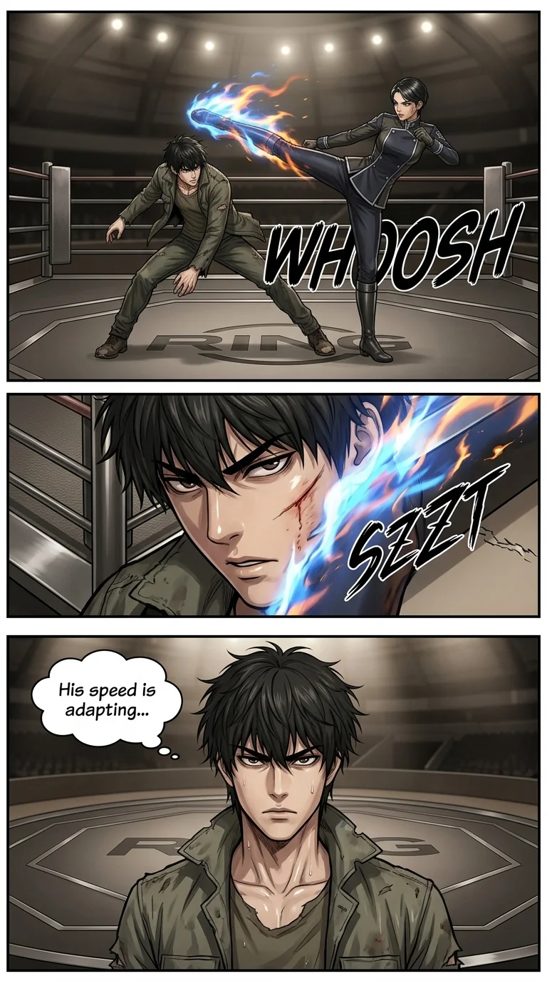 Clash of wills Chapter 11 Page 16 - AI Generated Manga