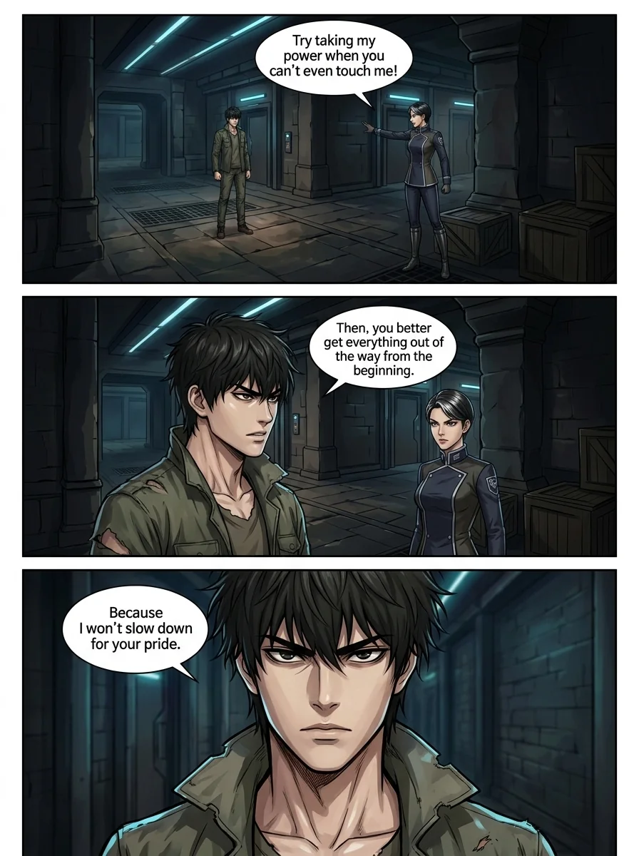 Clash of wills Chapter 11 Page 3 - AI Generated Manga