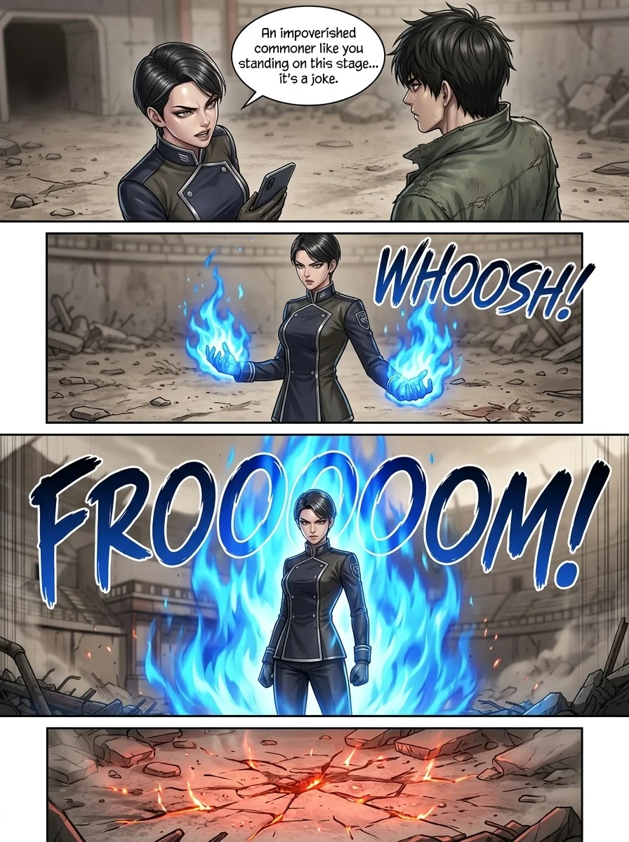 Clash of wills Chapter 11 Page 6 - AI Generated Manga