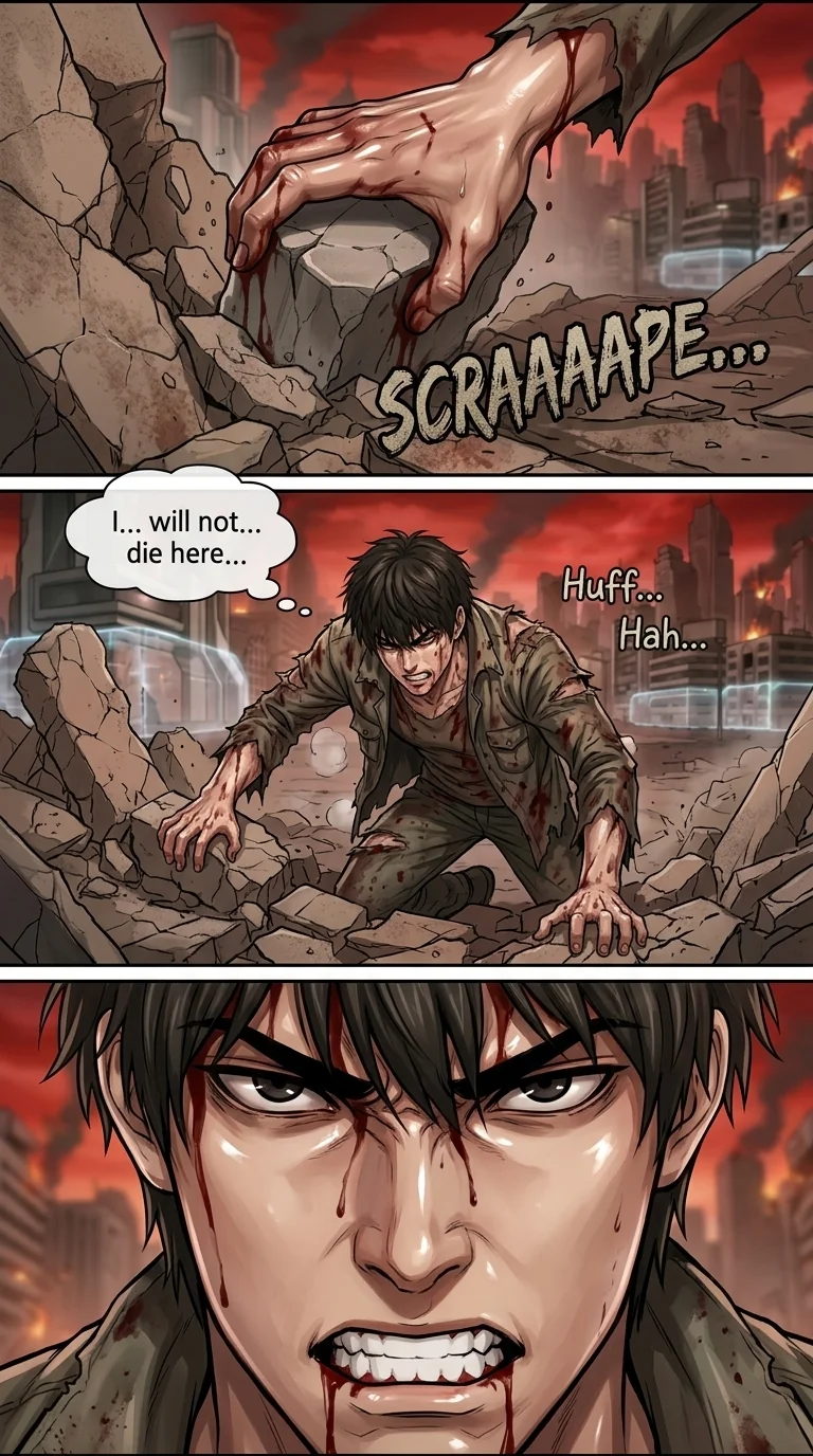 Clash of wills Chapter 3 Page 2 - AI Generated Manga