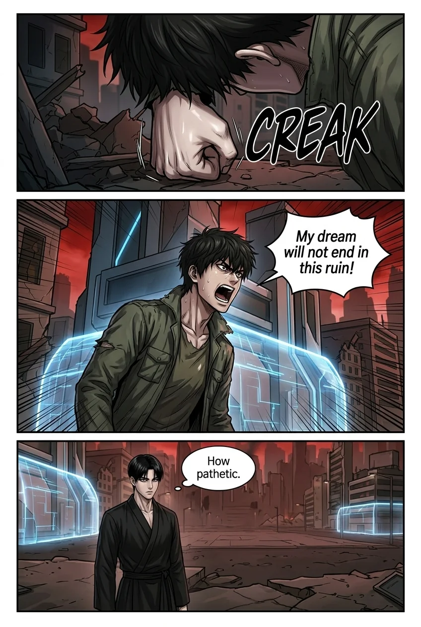 Clash of wills Chapter 3 Page 5 - AI Generated Manga