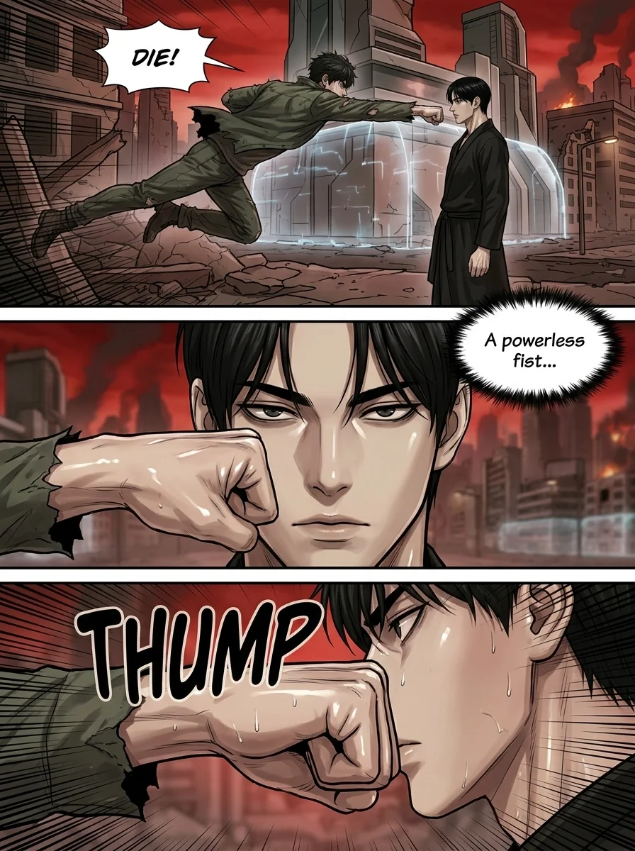 Clash of wills Chapter 3 Page 7 - AI Generated Manga
