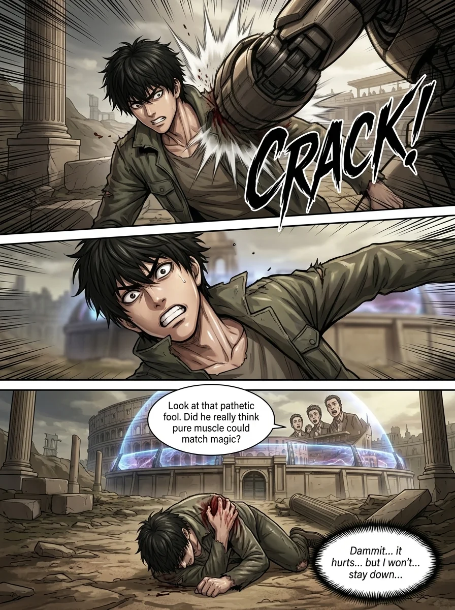 Clash of wills Chapter 4 Page 12 - AI Generated Manga