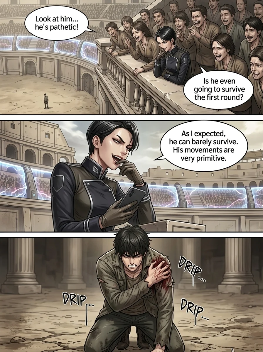 Clash of wills Chapter 4 Page 13 - AI Generated Manga