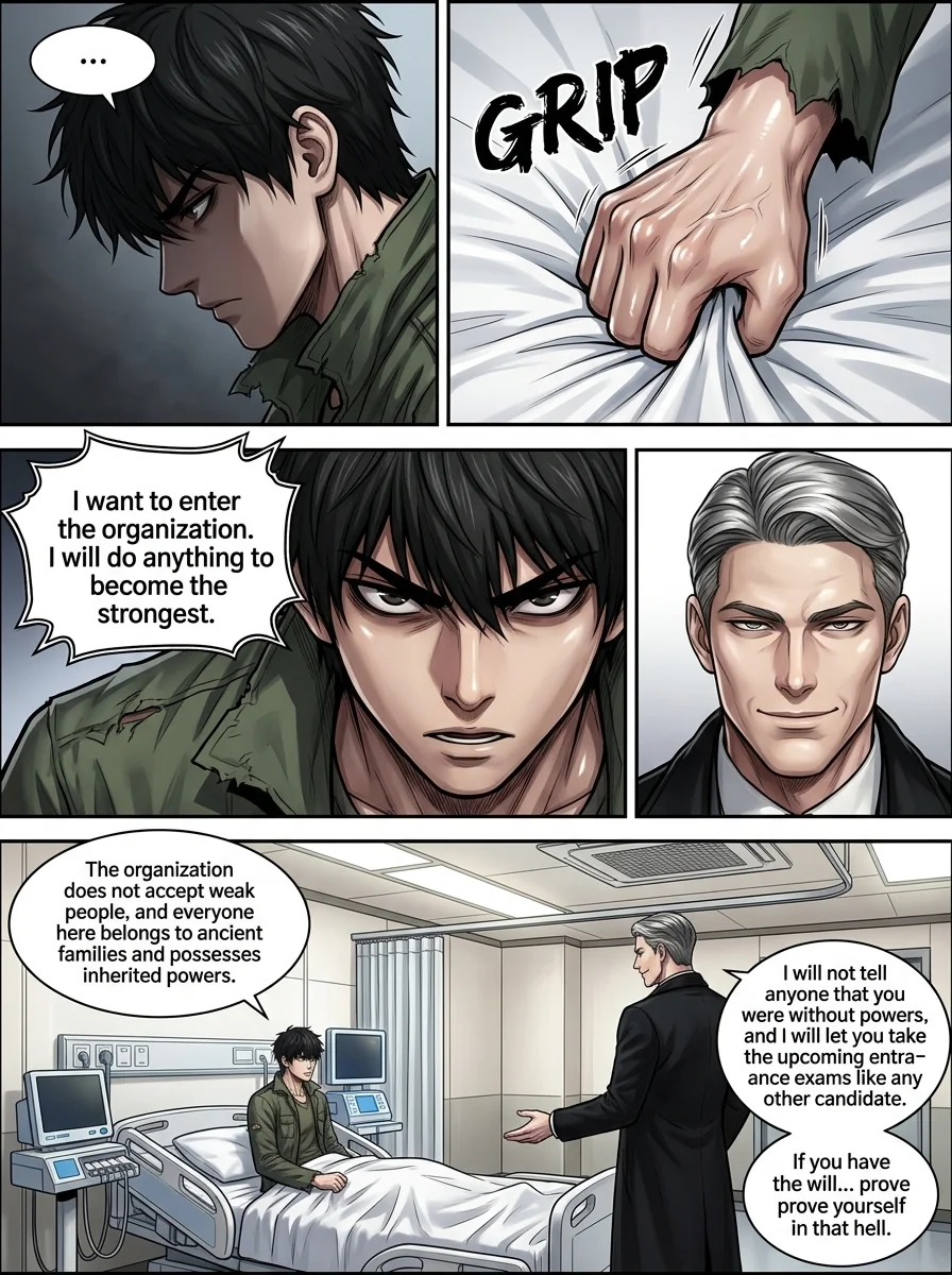 Clash of wills Chapter 4 Page 5 - AI Generated Manga