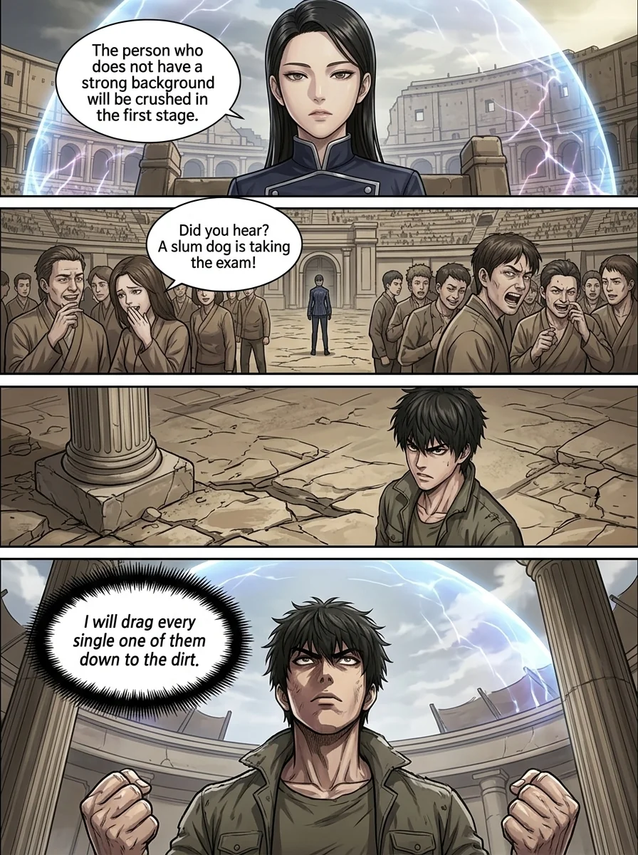Clash of wills Chapter 4 Page 8 - AI Generated Manga