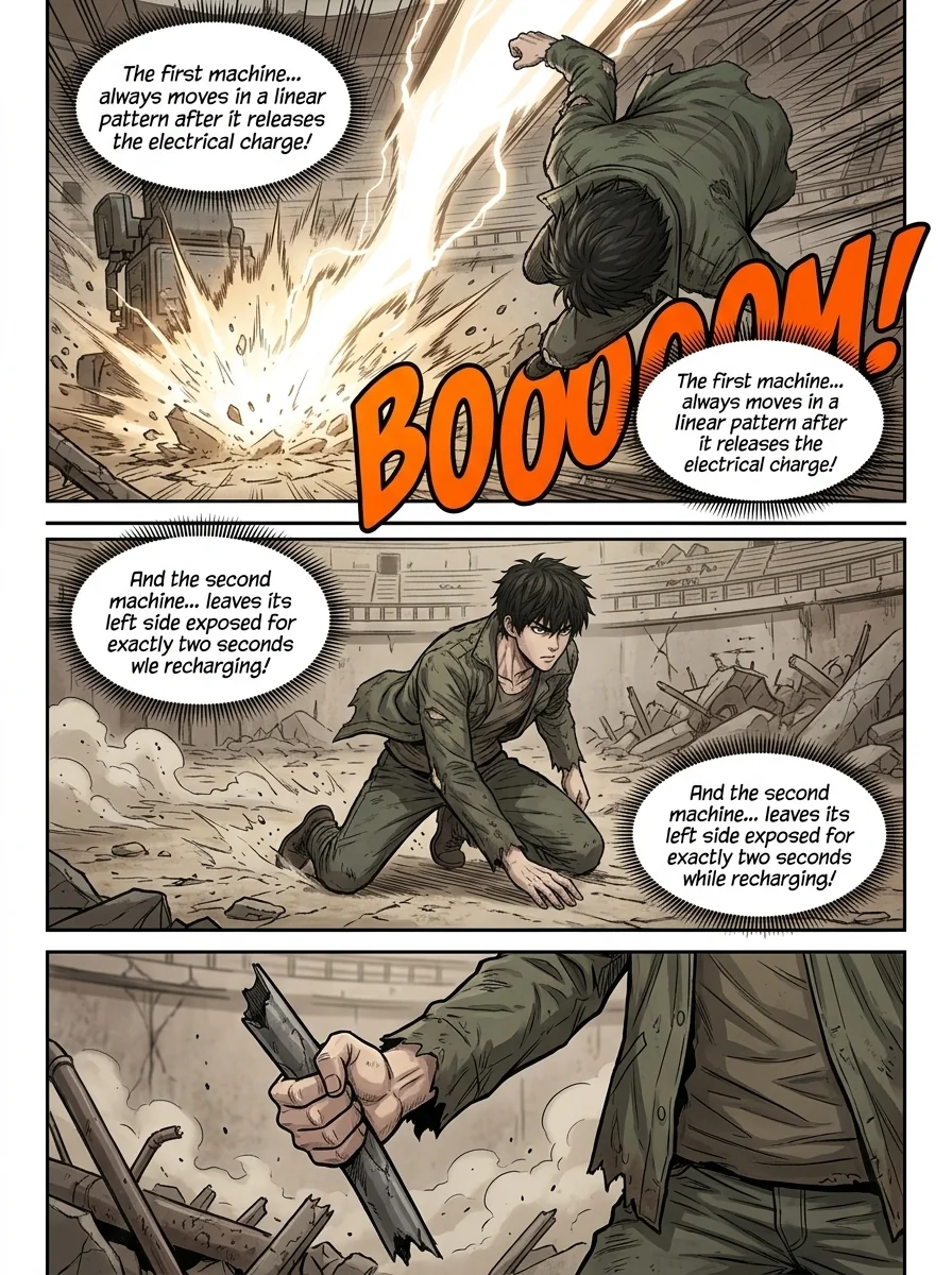 Clash of wills Chapter 5 Page 2 - AI Generated Manga