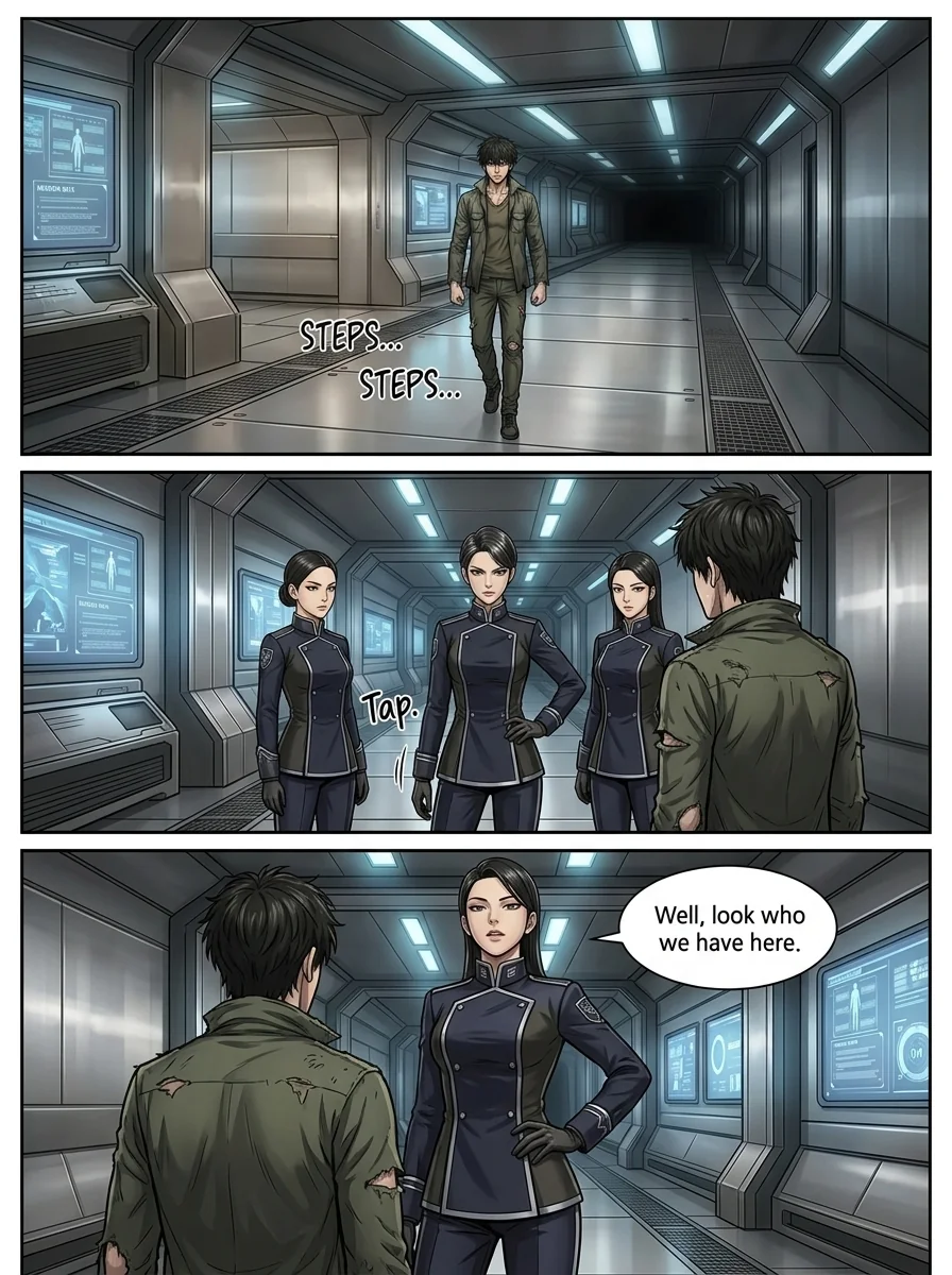 Clash of wills Chapter 6 Page 3 - AI Generated Manga
