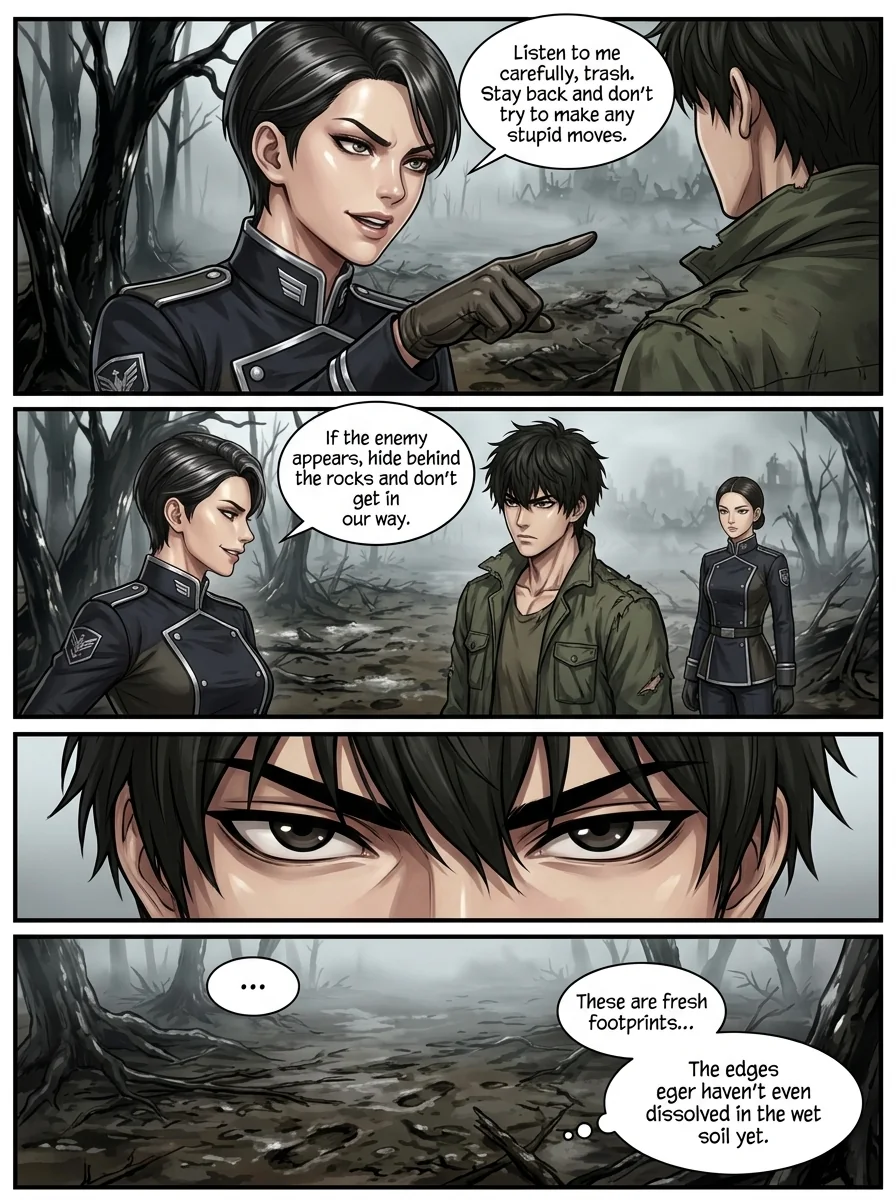 Clash of wills Chapter 7 Page 2 - AI Generated Manga