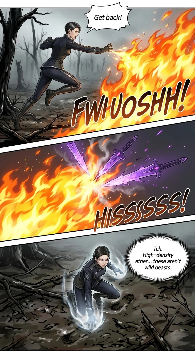 Clash of wills Chapter 7 Page 4 - AI Generated Manga