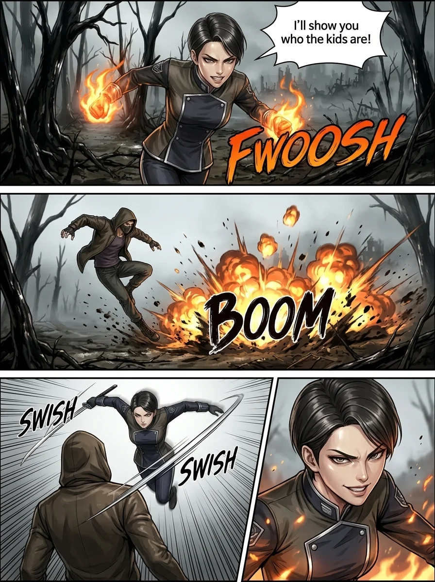 Clash of wills Chapter 7 Page 6 - AI Generated Manga