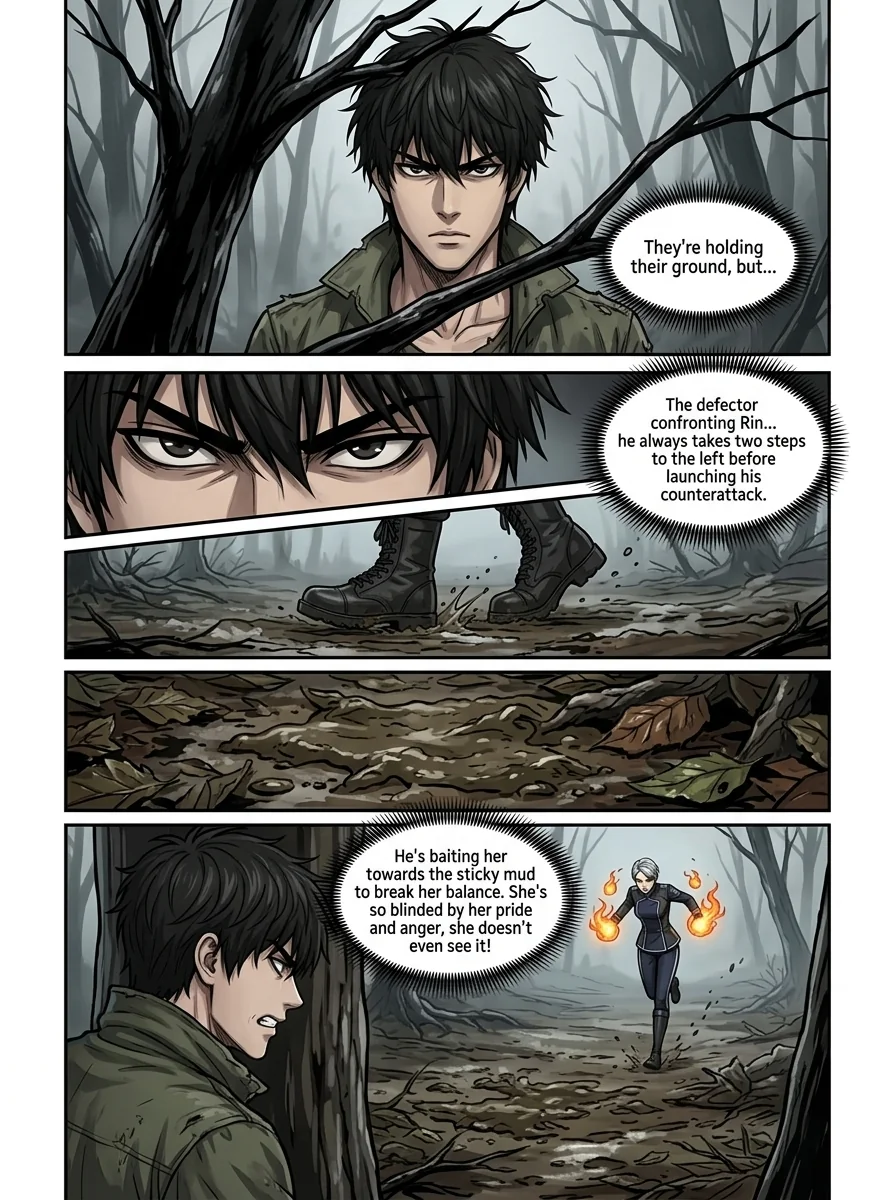 Clash of wills Chapter 7 Page 8 - AI Generated Manga