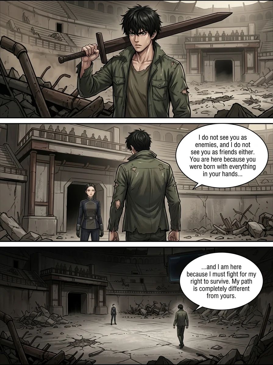 Clash of wills Chapter 9 Page 14 - AI Generated Manga