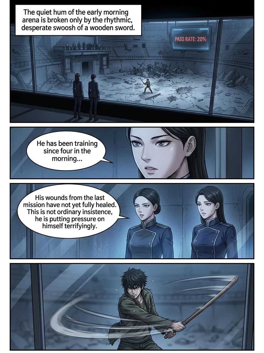 Clash of wills Chapter 9 Page 4 - AI Generated Manga
