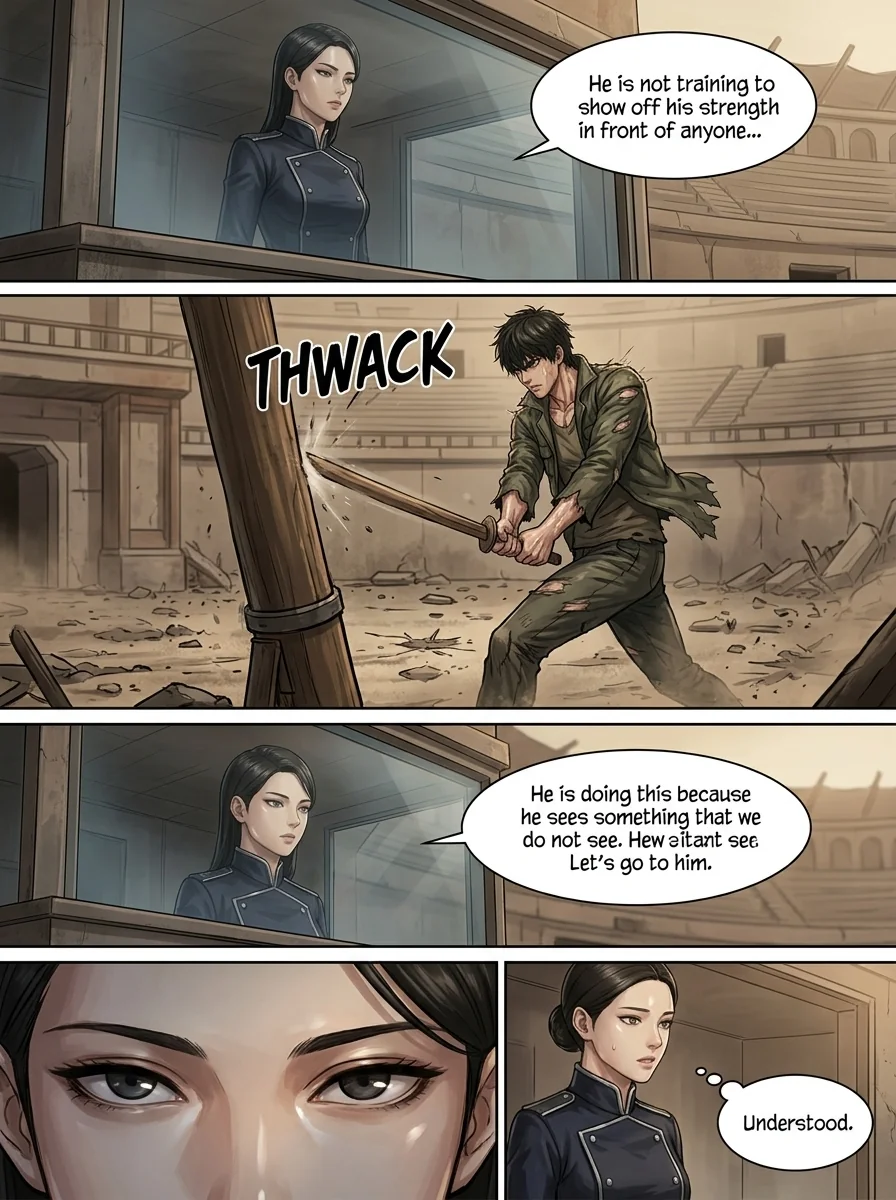 Clash of wills Chapter 9 Page 5 - AI Generated Manga
