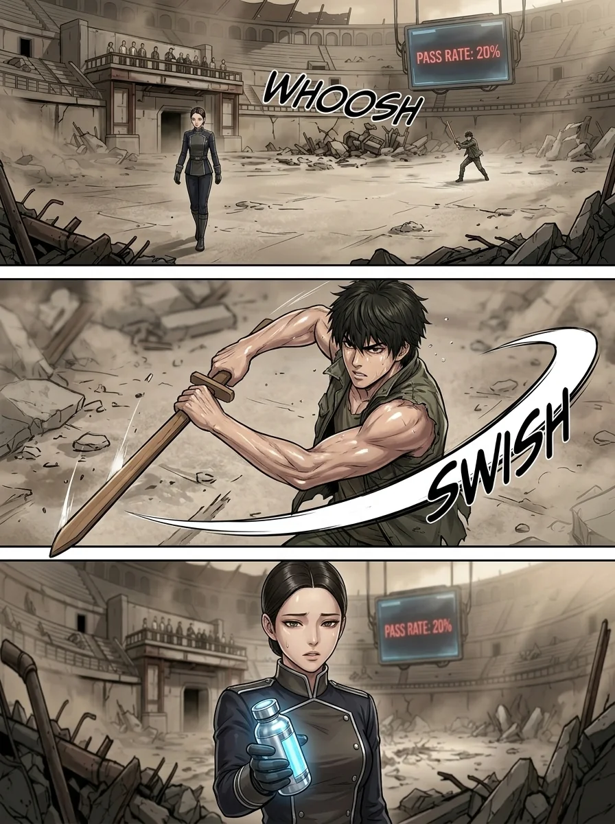Clash of wills Chapter 9 Page 8 - AI Generated Manga