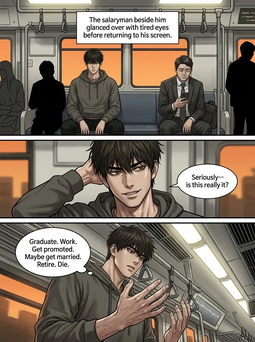 The dissatisfied one  Chapter 1 Page 2 - AI Generated Manga