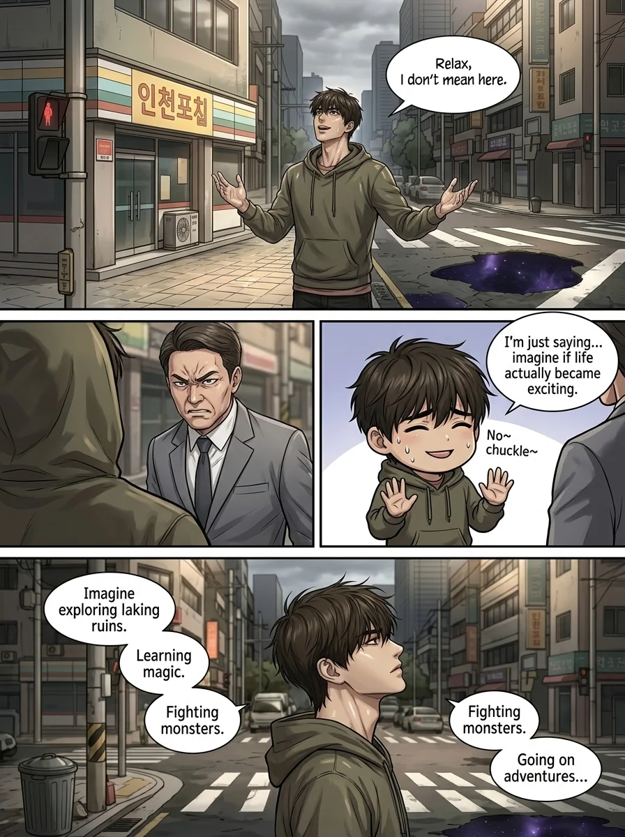 The dissatisfied one  Chapter 1 Page 5 - AI Generated Manga